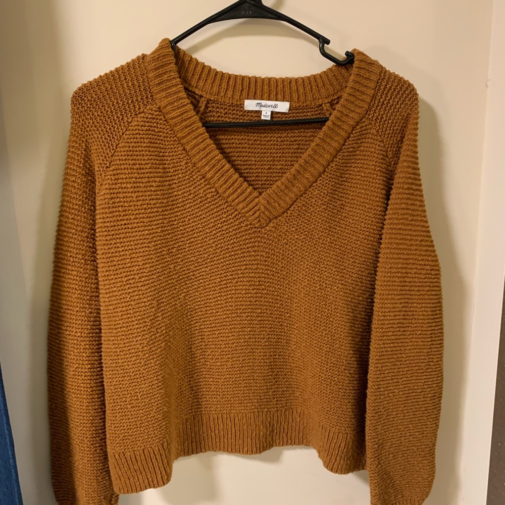 Madewell crop sweater